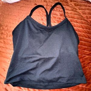 Kyodan Black Crop Top